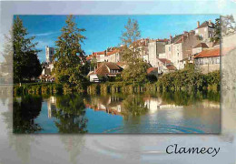 58 - Clamecy - Vue Générale - Le Long De L'Yonne - CPM - Voir Scans Recto-Verso - Clamecy