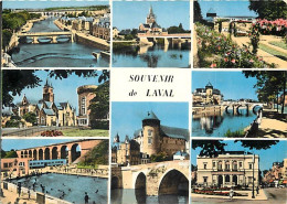 53 - Laval - Multivues - Piscine - Carte Neuve - CPM - Voir Scans Recto-Verso - Laval