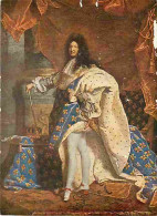 Art - Peinture - Hyacinthe Rigaud - Portrait De Louis XIV - CPM - Voir Scans Recto-Verso - Malerei & Gemälde