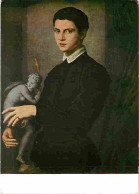 Art - Peinture - Le Bronzino - Portrait D'un Sculpteur - CPM - Voir Scans Recto-Verso - Peintures & Tableaux