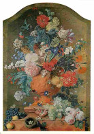 Art - Peinture - Jan Van Huijsum - Flowers In A Terracotta - CPM - Voir Scans Recto-Verso - Malerei & Gemälde