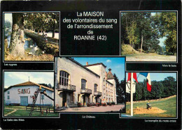 42 - Perreux - Château Des Mures - Maison Des Volontaires Du Sang De L'arrondissement De Roanne - Multivues - CPM - Voir - Sonstige & Ohne Zuordnung