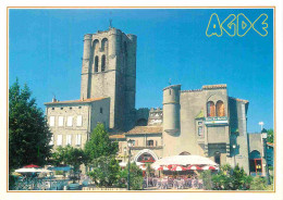34 - Agde - La Cathédrale - CPM - Carte Neuve - Voir Scans Recto-Verso - Agde