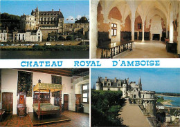 37 - Amboise - Le Château Royal - Multivues - Carte Neuve - CPM - Voir Scans Recto-Verso - Amboise