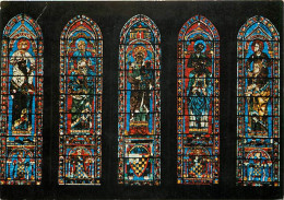 28 - Chartres - Intérieur De La Cathédrale Notre Dame - Vitraux Religieux - Lancettes De La Rose Sud - CPM - Voir Scans  - Chartres