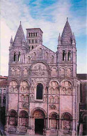 16 - Angouleme - La Cathédrale Saint-Pierre - Façade Présentant Les Thèmes Du Jugement Dernier Et L'ascension Du Christ  - Angouleme