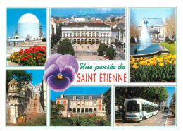 42 - Saint Etienne - Multivues - Tramway - CPM - Voir Scans Recto-Verso - Saint Etienne