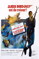 Cinema - James Bond 007 - Au Service Sevret De Sa Majesté - Illustration Vintage - Affiche De Film - CPM - Carte Neuve - - Affiches Sur Carte