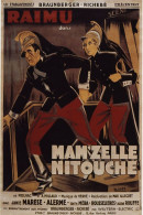 Cinema - Mam'zelle Nitouche - Raimu - Illustration Vintage - Affiche De Film - CPM - Carte Neuve - Voir Scans Recto-Vers - Affiches Sur Carte