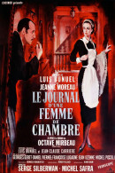 Cinema - Le Journal D'une Femme De Chambre - Jeanne Moreau - Illustration Vintage - Affiche De Film - CPM - Carte Neuve  - Posters On Cards