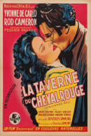 Cinema - La Taverne Du Cheval Rouge - Yvonne De Carlo - Rod Cameron - Illustration Vintage - Affiche De Film - CPM - Car - Posters On Cards