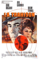 Cinema - La Trahison - Dirk Bogarde - Ava Gardner - Affiche De Film - CPM - Carte Neuve - Voir Scans Recto-Verso - Affiches Sur Carte