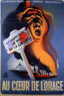 Cinema - Au Cœur De L'orage - Illustration Vintage - Affiche De Film - CPM - Carte Neuve - Voir Scans Recto-Verso - Plakate Auf Karten