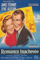 Cinema - Romance Inachevée - James Stewart - June Allyson - Illustration Vintage - Affiche De Film - CPM - Carte Neuve - - Affiches Sur Carte