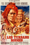 Cinema - Les Turbans Rouges - Yul Brynner - Trevor Howard - Illustration Vintage - Affiche De Film - CPM - Carte Neuve - - Plakate Auf Karten