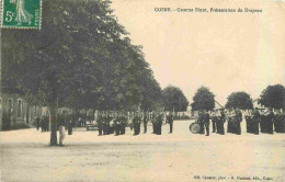 58 - Cosne Cours Sur Loire - Caserne Binot - Présentation Du Drapeau - Animée - Militaria - CPA - Voir Scans Recto-Verso - Cosne Cours Sur Loire