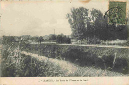 58 - Clamecy - Les Bords Dt L'Yonne Et Du Canal - Correspondance - CPA - Oblitération De 1917 - Voir Scans Recto-Verso - Clamecy