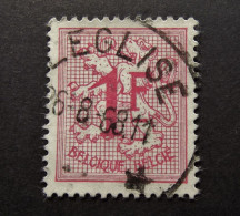 Belgie Belgique - 1951 - OPB/COB N° 859 - (  1 Value ) -  Cijfer Op Heraldieke Leeuw   -  Obl. Leglise - 1968 - Usati