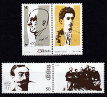 Armenia - Correo 1995 Yvert 210D/E ** Mnh Personajes - Armenia