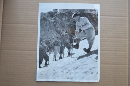 Original Photo Press 18x23cm Tenzing Nornay A. Glatthard Swiss Mountaineering School Alpes Escalade Alpinisme - Sports
