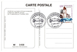 Thème Voitures - Mathis - France - Carte - Cars