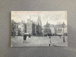 Heumarkt Mit Denkmal Friedrich Wilhelm III Carte Postale Postcard - Köln