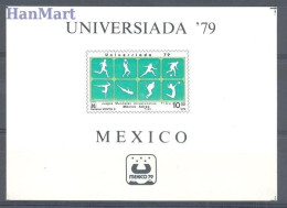 Mexico 1979 Mi Block 25 MNH  (ZS1 MXCbl25) - Sonstige