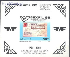 Mexico 1985 Mi Block 28 MNH  (ZS1 MXCbl28) - Sonstige & Ohne Zuordnung