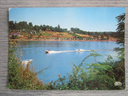 Cpa Eguzon (36) Le Lac, La Plage De Fougères - Sonstige & Ohne Zuordnung