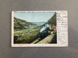 Die Brunigbahn Bei Lungern Carte Postale Postcard - Lungern