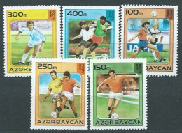 Azerbaijan - Correo Yvert 242A/E ** Futbol - Aserbaidschan