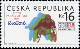 ** 892 Czech Republic Paralympic Games Rio De Janeiro  2016 - Estate 2016: Rio De Janeiro