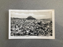 Athens Vue Partielle Et Lycabette Carte Postale Postcard - Greece