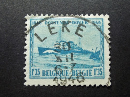 Belgie Belgique - 1946 - OPB/COB  N° 725  (1 Values) Obl.Mailboot Prins Boudewijn - 1946 - Gebraucht