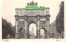 R353691 Munchen. Siegestor. J. Velten. Postcard. 1914 - Monde
