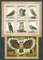 Azerbaijan - Correo Yvert 424/9+Hb 54 ** Mnh  Fauna Buhos - Aserbaidschan