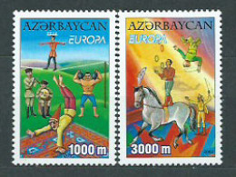 Azerbaijan - Correo Yvert 431/2 ** Mnh Circo - Azerbaïdjan