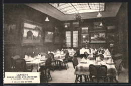 AK Laroche, Grand Hotel Des Ardennes, Salle Des Vitraux  - Autres & Non Classés