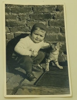 The Love Of A Child And A Cat - Anonymous Persons