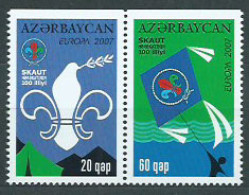 Azerbaijan - Correo Yvert 580/1a ** Mnh Scoutismo - Azerbaïjan