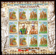 Wallis Et Futuna - 2007 - Danses Traditionnelles -NEUF SANS TC - Feuillet 5 Fois Nos 689 Et 690 - Cote 21,00 Euros - Neufs