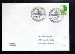 80 ème CHAMPIONNAT DU MONDE DE BOULES à BOURG EN BRESSE 1986 - Commemorative Postmarks