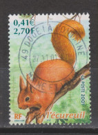 Yvert 3381 Cachet Rond écureuil - Used Stamps