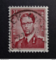 Belgie Belgique - 1953 - OPB/COB N°  925  ( 1 Value )  -  Koning Boudewijn  Met Bril - Marchand -  Obl. Lembeek ( Halle) - Used Stamps