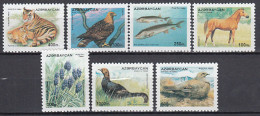 Azerbaijan - Correo Yvert 243/49 ** Mnh Fauna Flores - Aserbaidschan