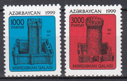 Azerbaijan - Correo Yvert 388/89 ** Mnh  Castillos - Aserbaidschan