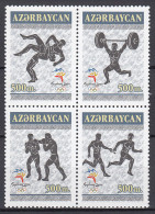 Azerbaijan - Correo Yvert 406/9 ** Mnh  Juegos Olimpicos De Sydney - Azerbaïjan