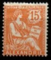 ALEXANDRIE    -   1902  .  Y&T N° 25 * - Ungebraucht