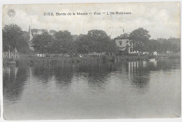 CPA CARTE POSTALE BELGIQUE VISE BORDS DE MEUSE L' ÎLE ROBINSON 1912 - Autres & Non Classés