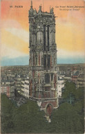 FRANCE - Paris - Vue Sur La Tour Saint Jacques - Vue Générale - Colorisé - Carte Postale Ancienne - Autres Monuments, édifices